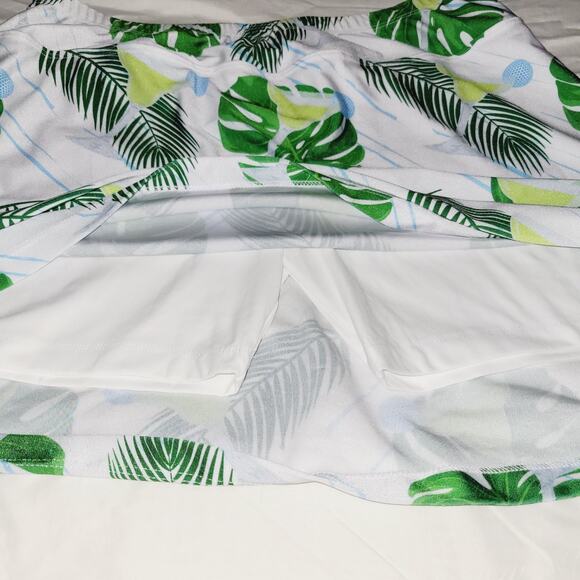 B Skinz Skort Womens 3X Palm Golf Tennis Pickleball Colorful Stretch Athleisure - Picture 10 of 13